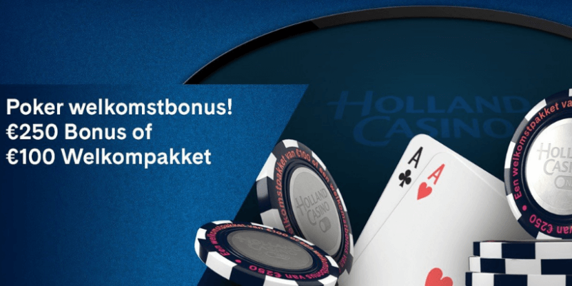 Nieuwe poker welkomstbonus bij Holland Casino Online