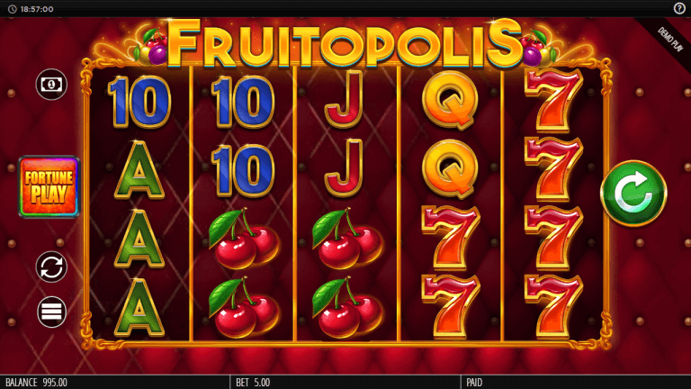 Fruitopolis Fortune Play Review