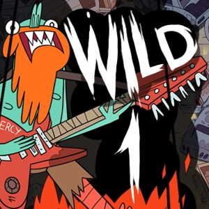Wild 1 logo achtergrond