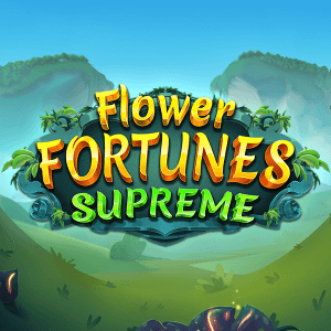 Flower Fortunes Supreme logo achtergrond