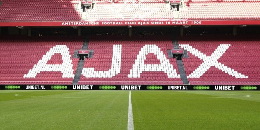 Unibet nieuwe officiële sponsor van Ajax