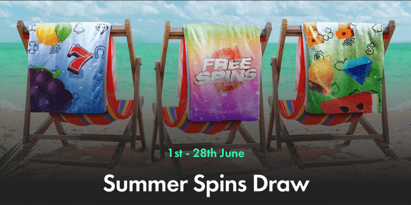 Juni staat in het teken van Summer Spins Draw Bonus bij Bet365!