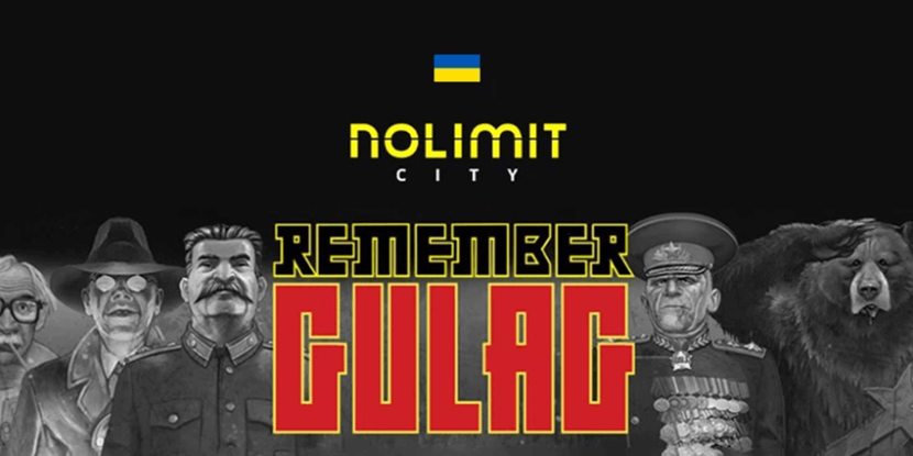Nolimit City doneert de winst van Remember Gulag aan Oekraïne