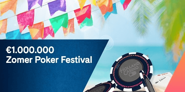Holland Casino lanceert Zomer Poker Festival
