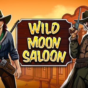 Wild Moon Saloon logo achtergrond
