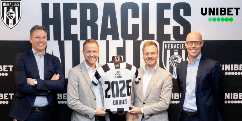 Unibet en Heracles Almelo beklinken sponsordeal