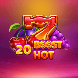 20 Boost Hot logo achtergrond