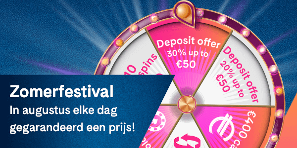 Holland Casino organiseert augustus Zomerfestival