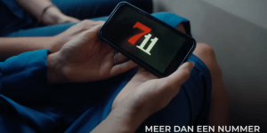 Eerste commercial op de Nederlandse tv gelanceerd door 711