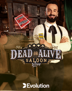 Dead or Alive: Saloon logo achtergrond