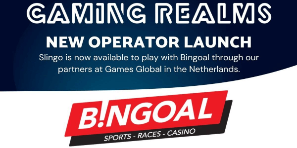 Spellen van Gaming Realms (bekend van Slingo) toegevoegd aan Bingoal