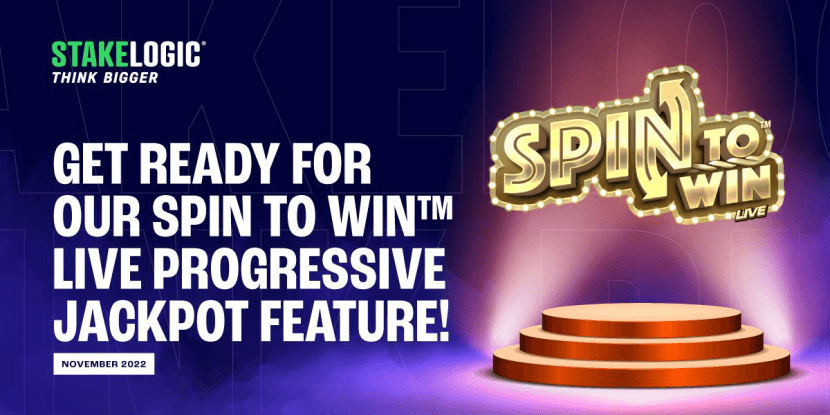 Stakelogic kondigt nieuw spel aan: Spin To Win Live
