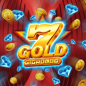 7 Gold Gigablox logo achtergrond