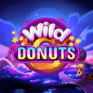 Wild Donuts logo achtergrond