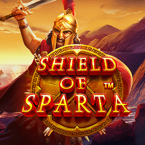 Shield of Sparta logo achtergrond