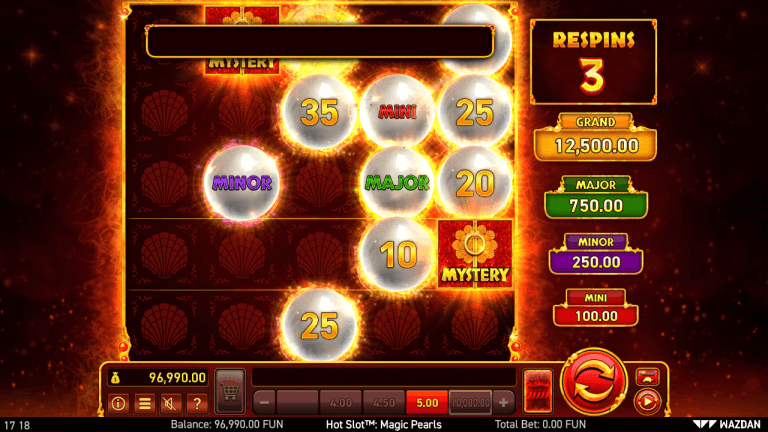 Hot Slot: Magic Pearls Bonus