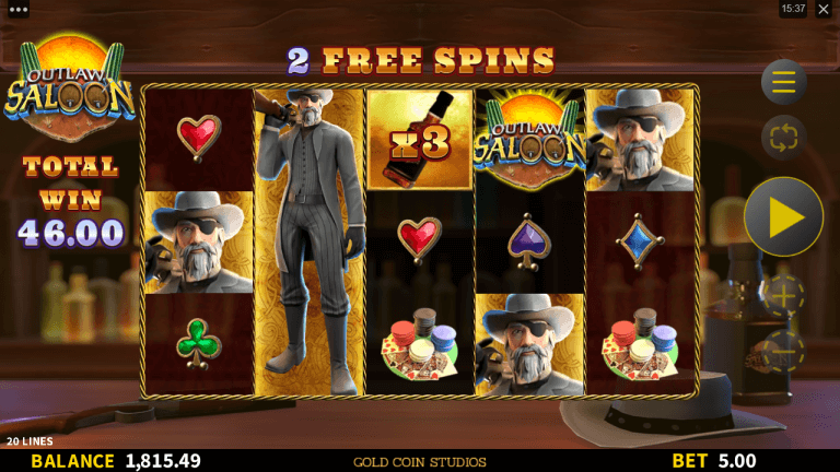 Outlaw Saloon Bonus