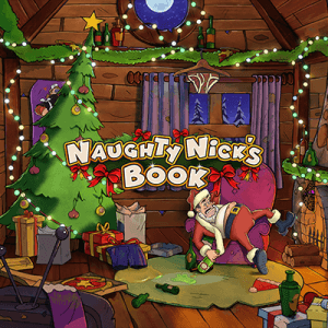 Naughty Nick’s Book logo achtergrond