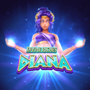 Divine Riches Diana logo achtergrond