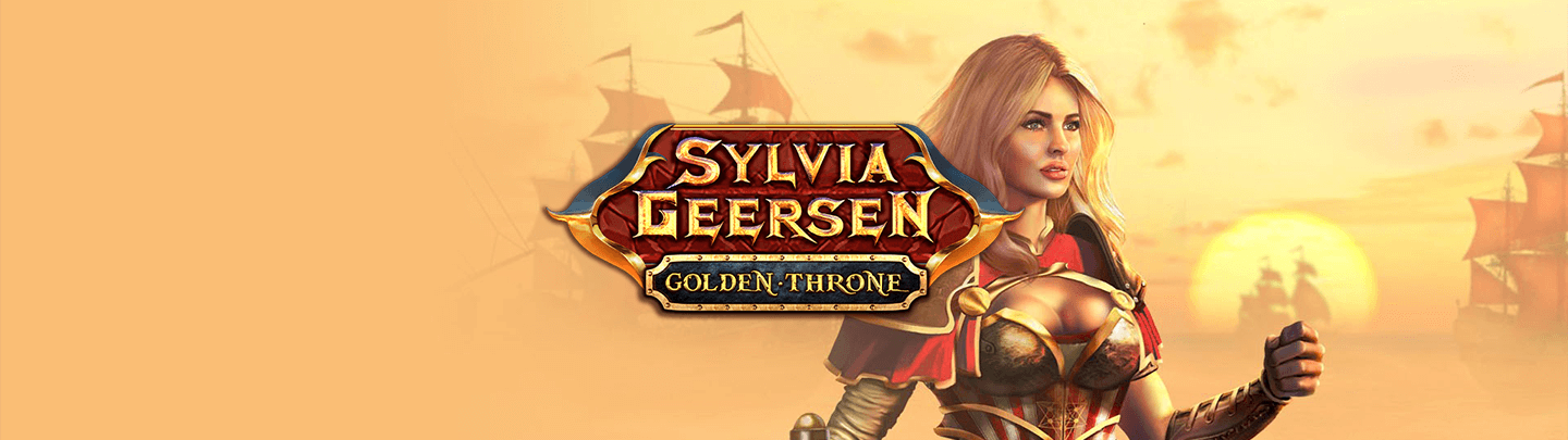 Banner Sylvia Geersen Golden Throne