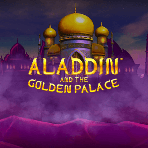 Aladdin and The Magic Carpet logo achtergrond