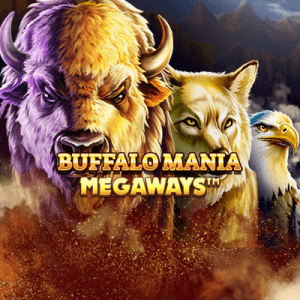 Buffalo Mania Megaways logo achtergrond