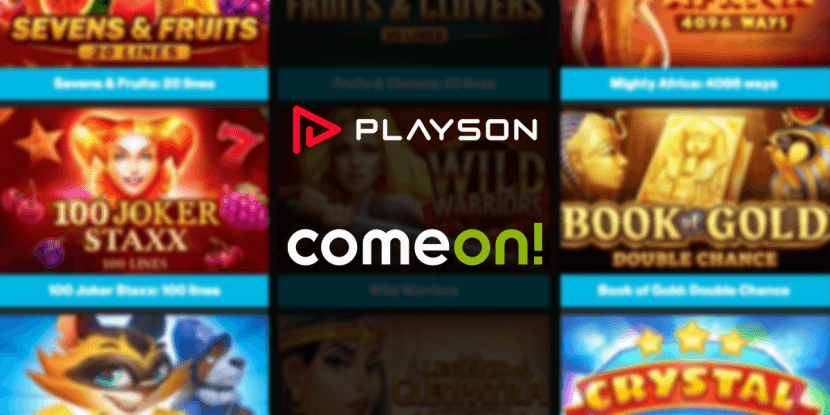 Spelontwikkelaar Playson toegevoegd aan assortiment ComeOn