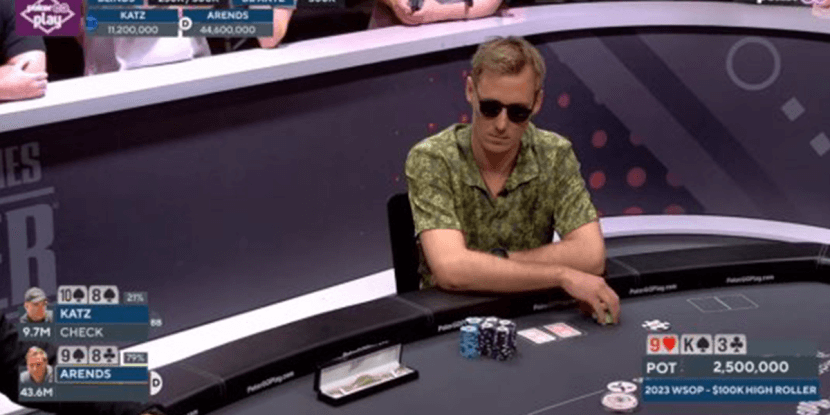 Groningse pokeraar Jans ‘Graftekkel’ Arends wint $ 2.5 miljoen in Las Vegas