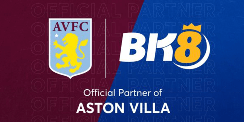 Engelse voetbalclub Aston Villa tekent sponsorovereenkomst met BK8