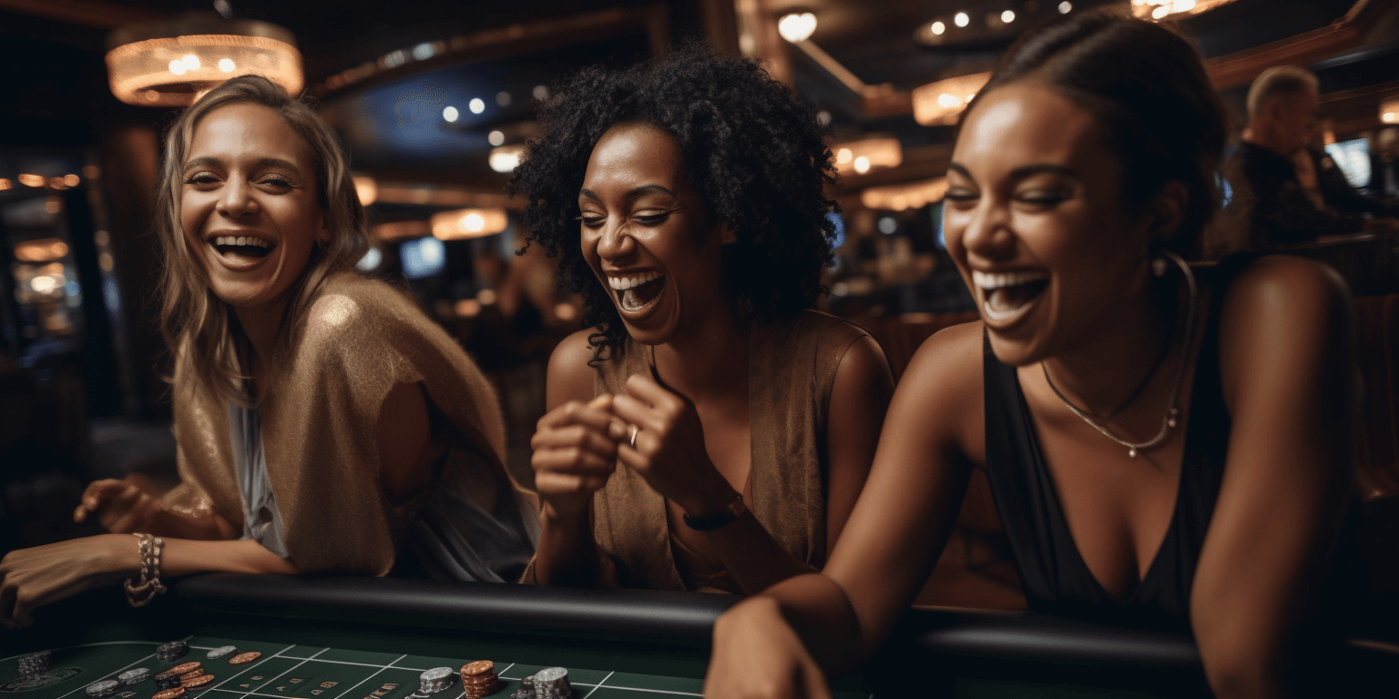 mensen in een casino