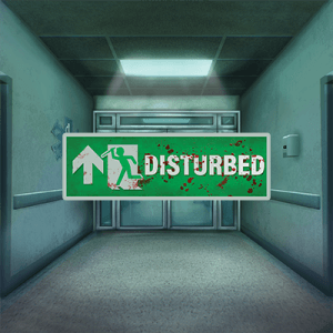 Disturbed logo achtergrond