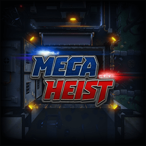 Mega Heist logo achtergrond