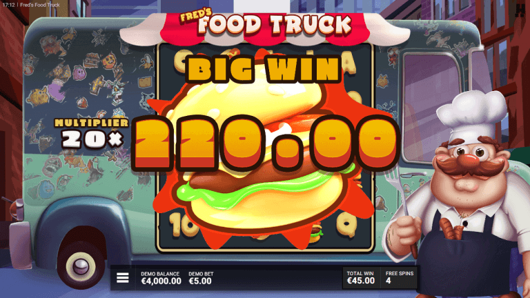 Fred’s Food Truck Bonus