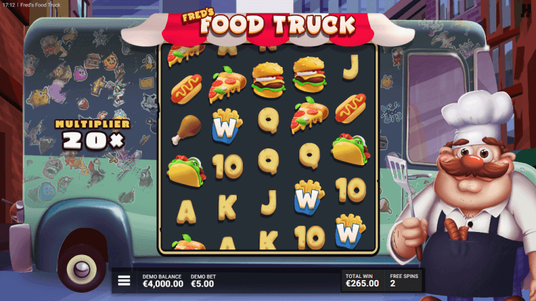 Fred’s Food Truck Gratis Spins