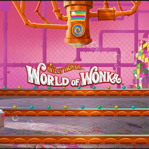 World of Wonka logo achtergrond