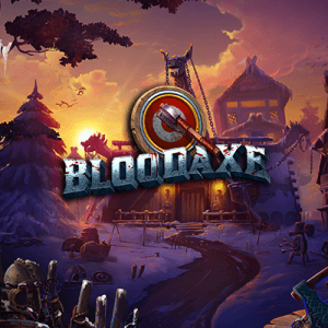 Bloodaxe logo achtergrond
