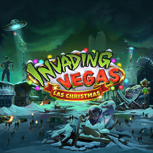 Invading Vegas: Las Christmas logo achtergrond