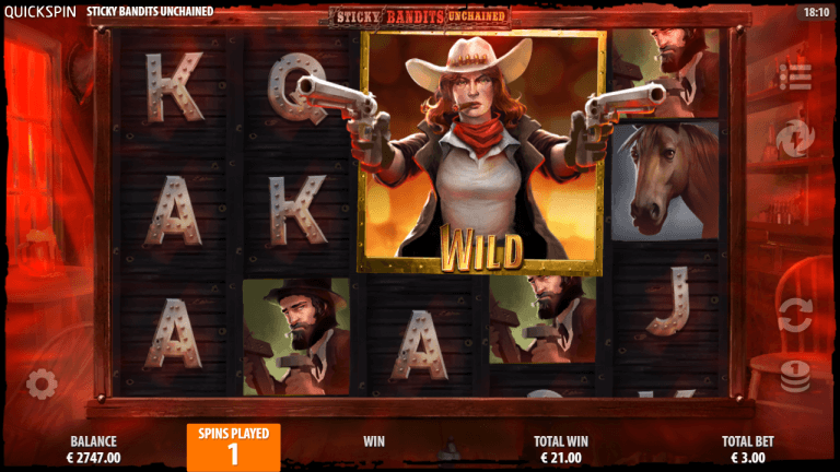Sticky Bandits Unchained Gratis Spins