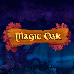Magic Oak logo achtergrond