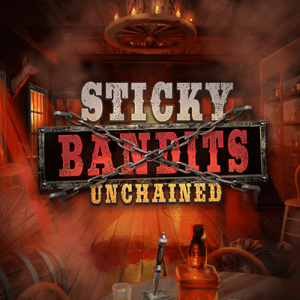 Sticky Bandits Unchained logo achtergrond