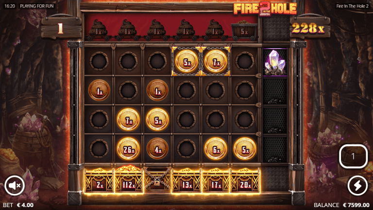 Fire in the Hole 2 Gratis Spins