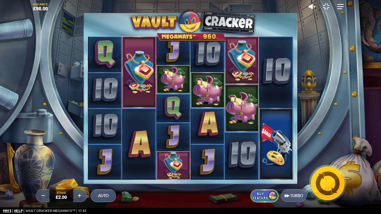 Vault Cracker Megaways Review