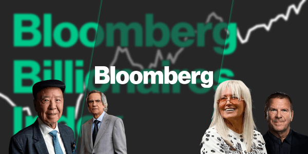 Dit zijn de kansspelondernemers op de nieuwe Bloomberg Billionaires lijst