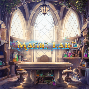 Magic Lab logo achtergrond