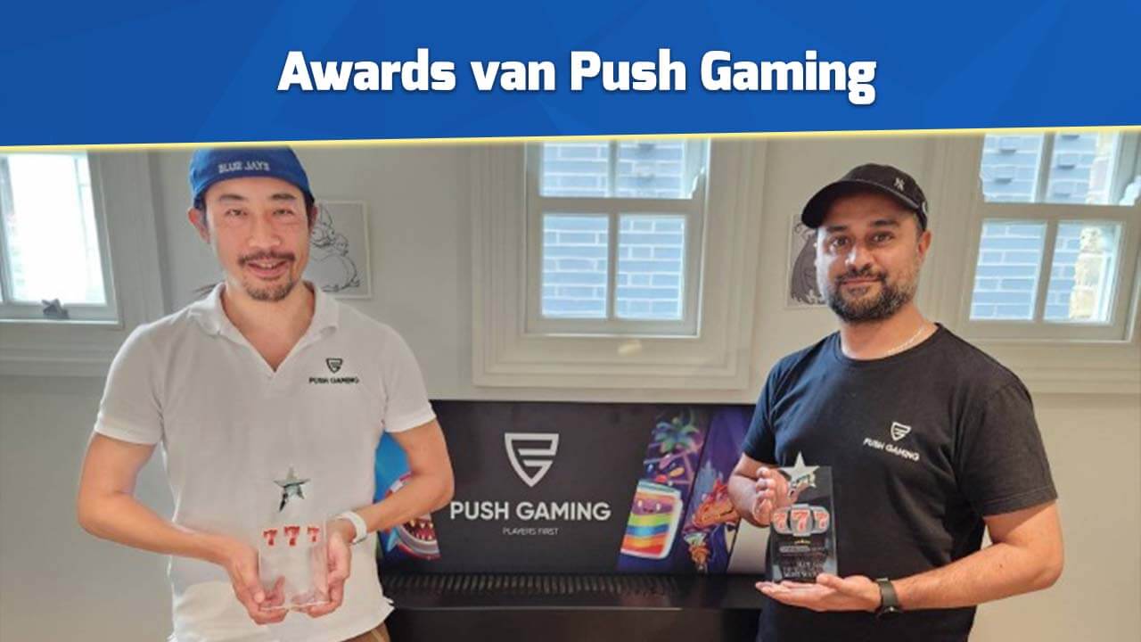 Awards gewonnen door Push Gaming