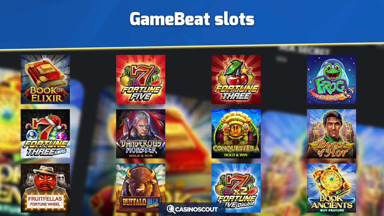 Overzicht GameBeat slots