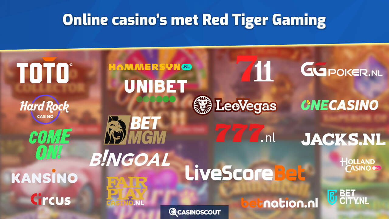 casino's met red tiger gaming