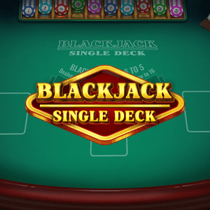 Single Deck Blackjack logo