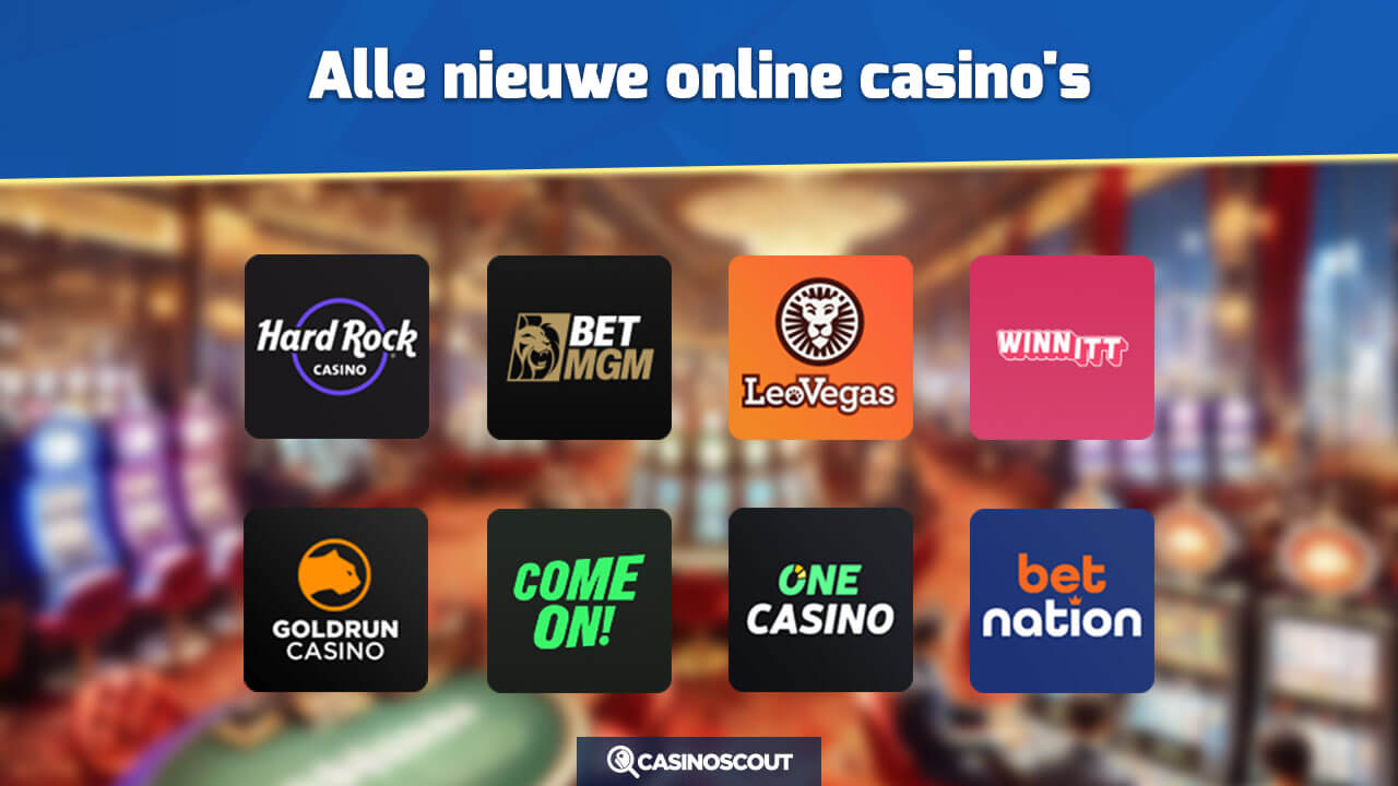 alle nieuwe online casinos overzicht