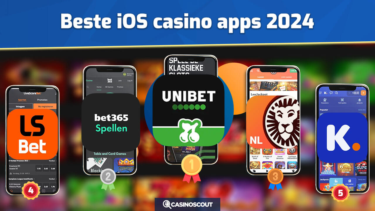 beste casino apps voor iOS